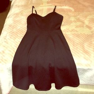 Black mini dress. Small